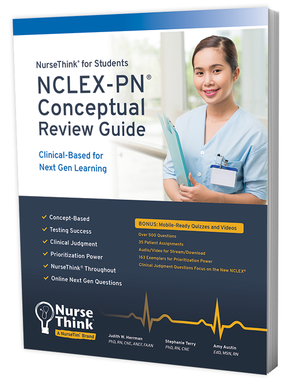 Conceptual NCLEX-PN Review guide book