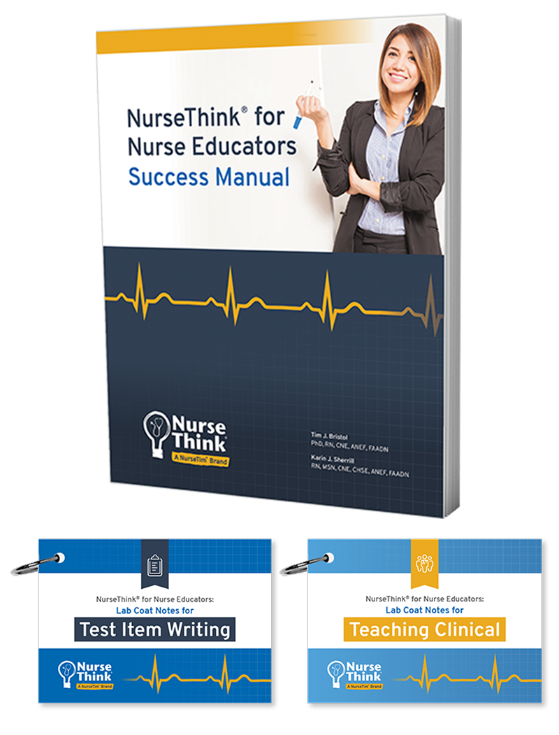 success manual, test item writing id card and teaching clinical id card