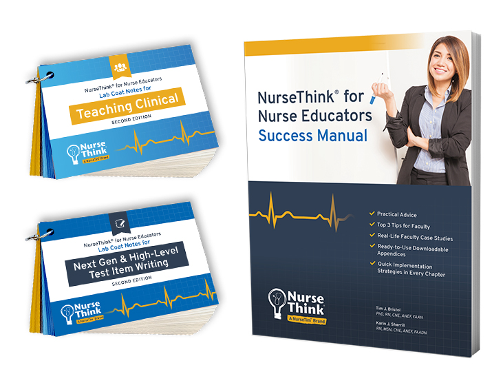 success manual, test item writing id card and teaching clinical id card
