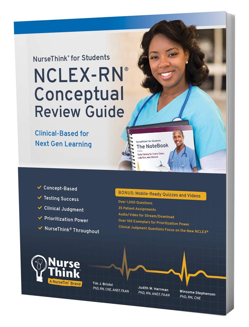 Conceptual NCLEX-RN Review guide book